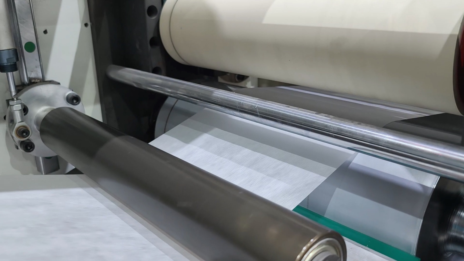 NWAgent Kiss Roll nonwoven finishing trial platform with gravure oil-roll coating